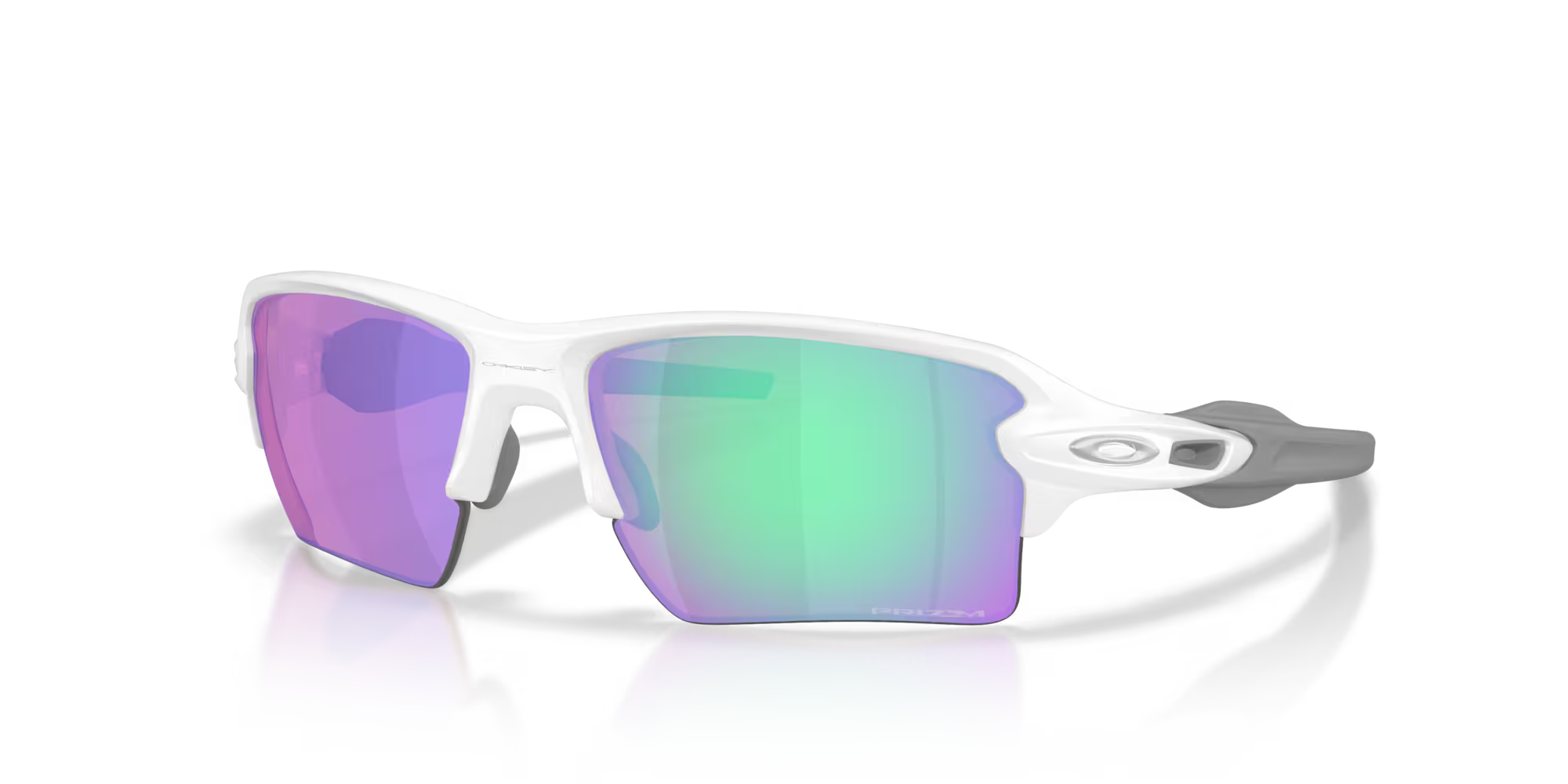 Oakley 0009188 Flak® 2.0 XL On The Green Collection prizm golf matte white Frame Sunglasses - Only prepaid orders
