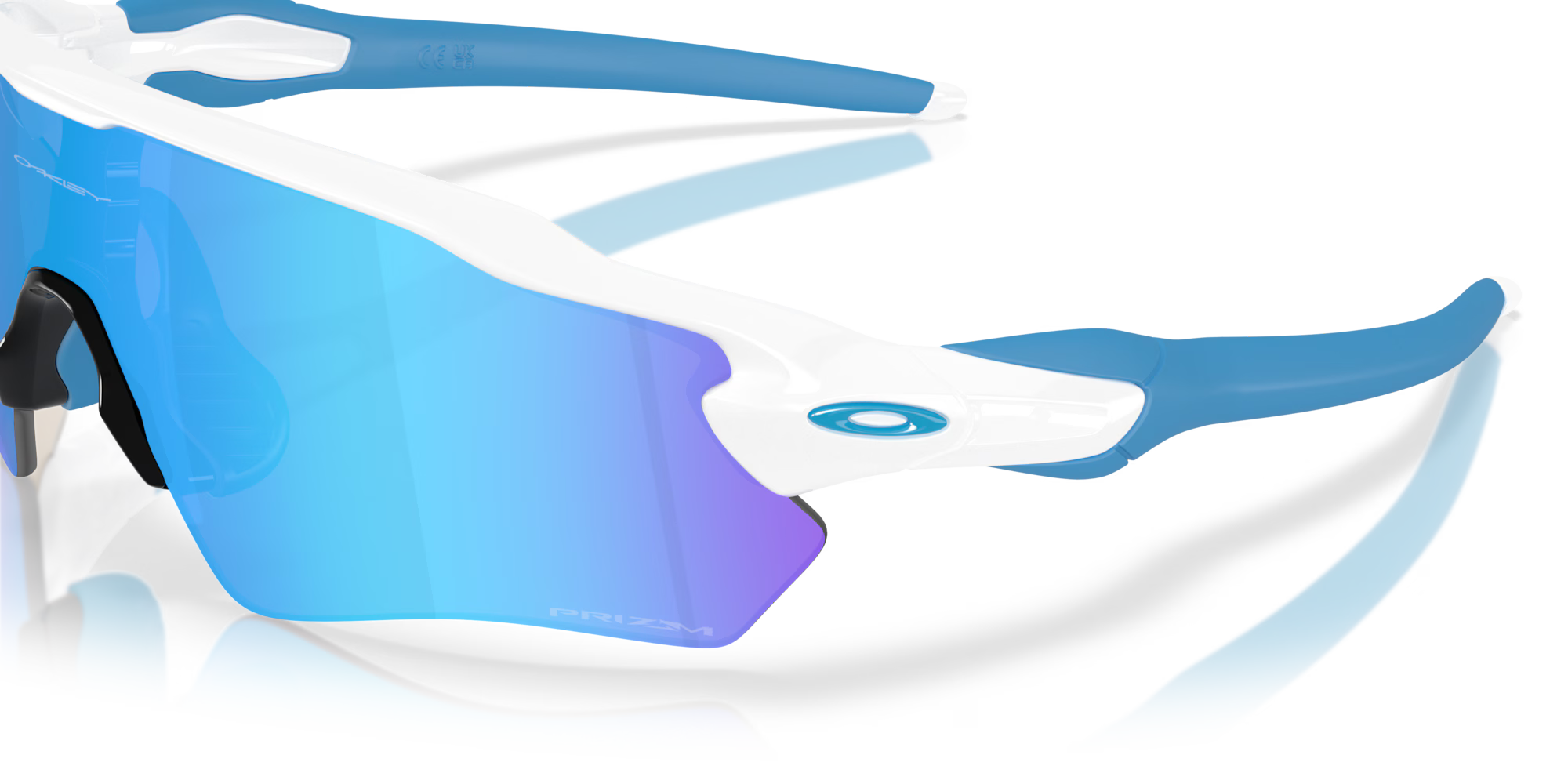 Oakley 0009510 Radar EV S Path Polished White Frame Prizm Sapphire Sunglasses - Only Prepaid Order