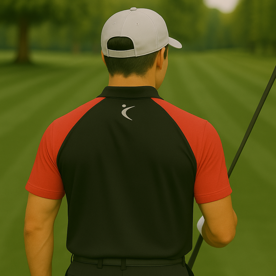 GolfBasic Fairway Horizon Men's Polo T-shirt