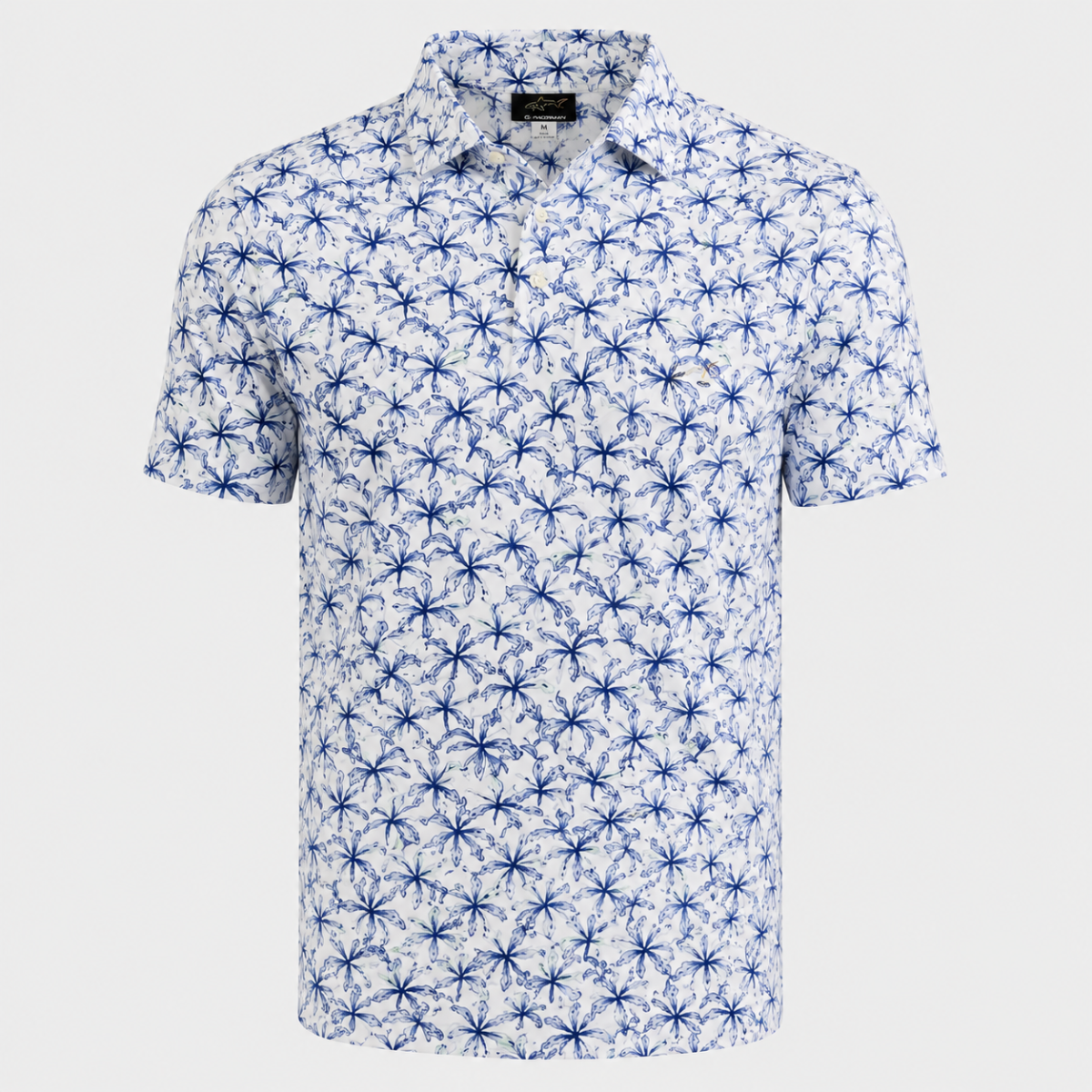 Greg Norman Men’s Coastal Palm Golf Polo Tshirt