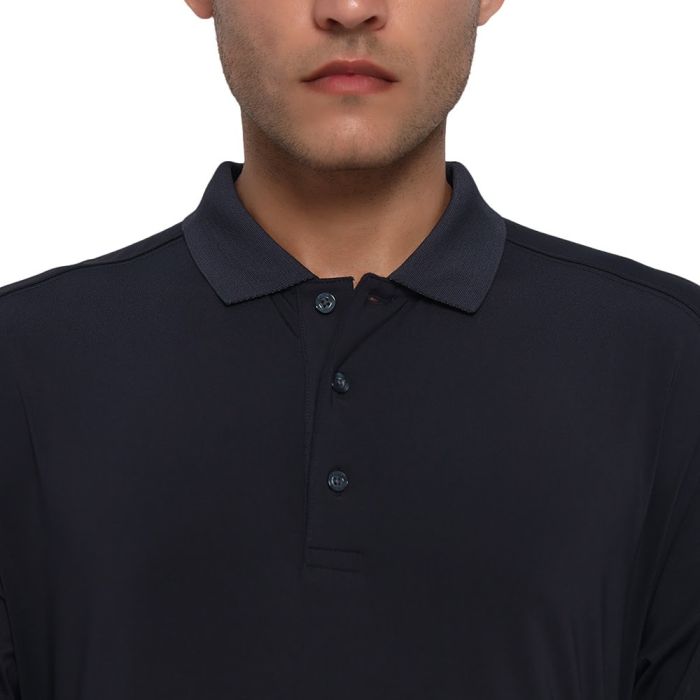 Jack Nicklaus Men’s Euro Detail Performance Long Sleeve Golf T-Shirt