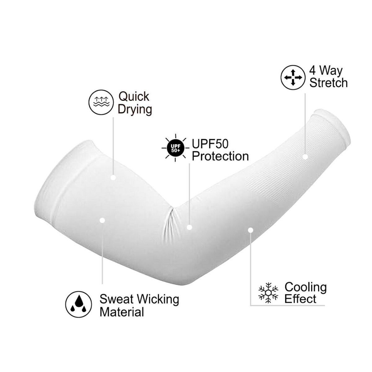 GolfBasic Performance Arm Sleeves (pair)