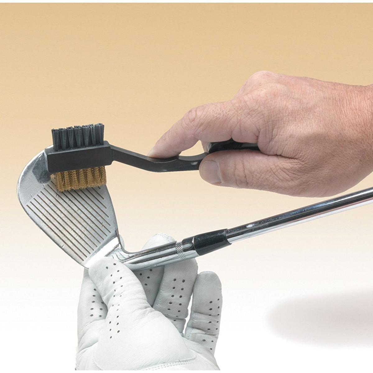 GolfBasic 2 Sided Golf Club Cleaning Brush