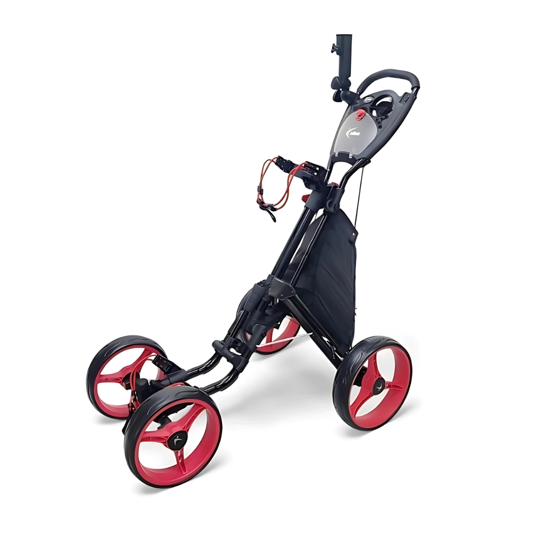 GolfBasic Prime 4 Wheel Golf Push Cart