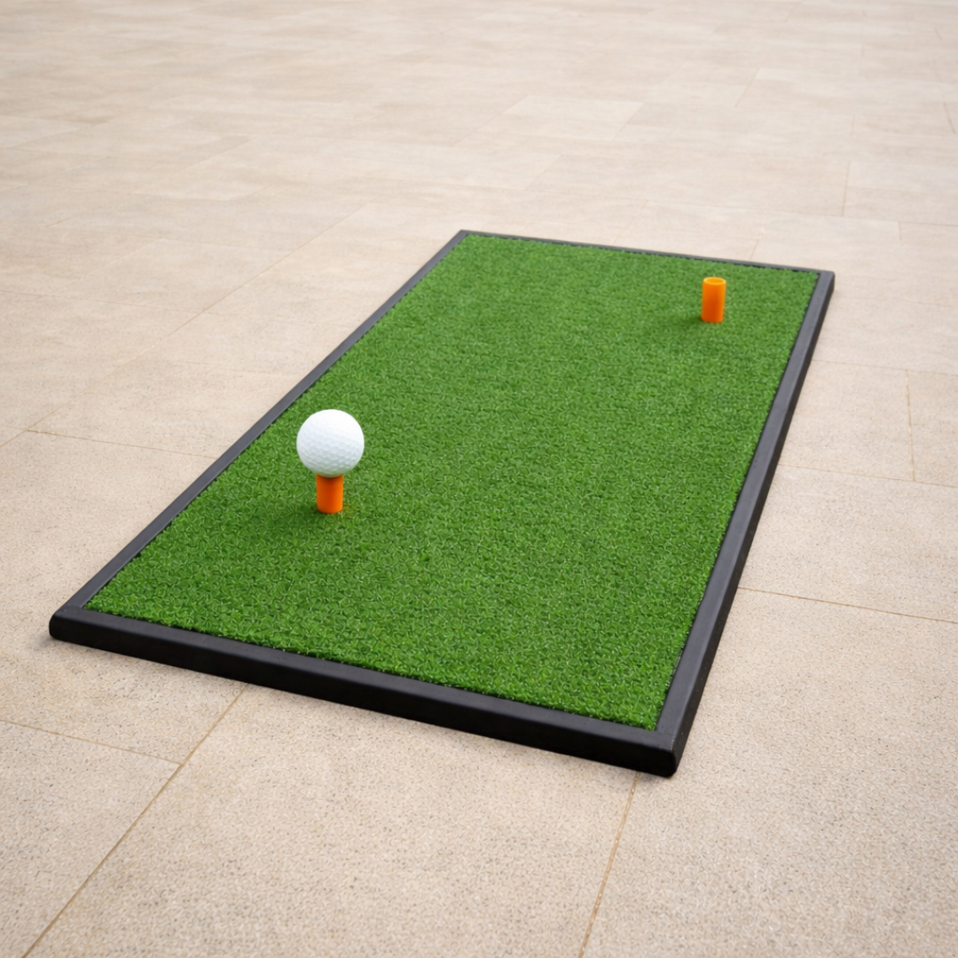 GolfBasic Golf Turf Practice Single Grass Mat