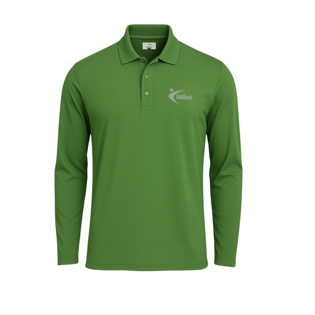 GolfBasic Men's Long Sleeves Polo T Shirt (Indian Size)