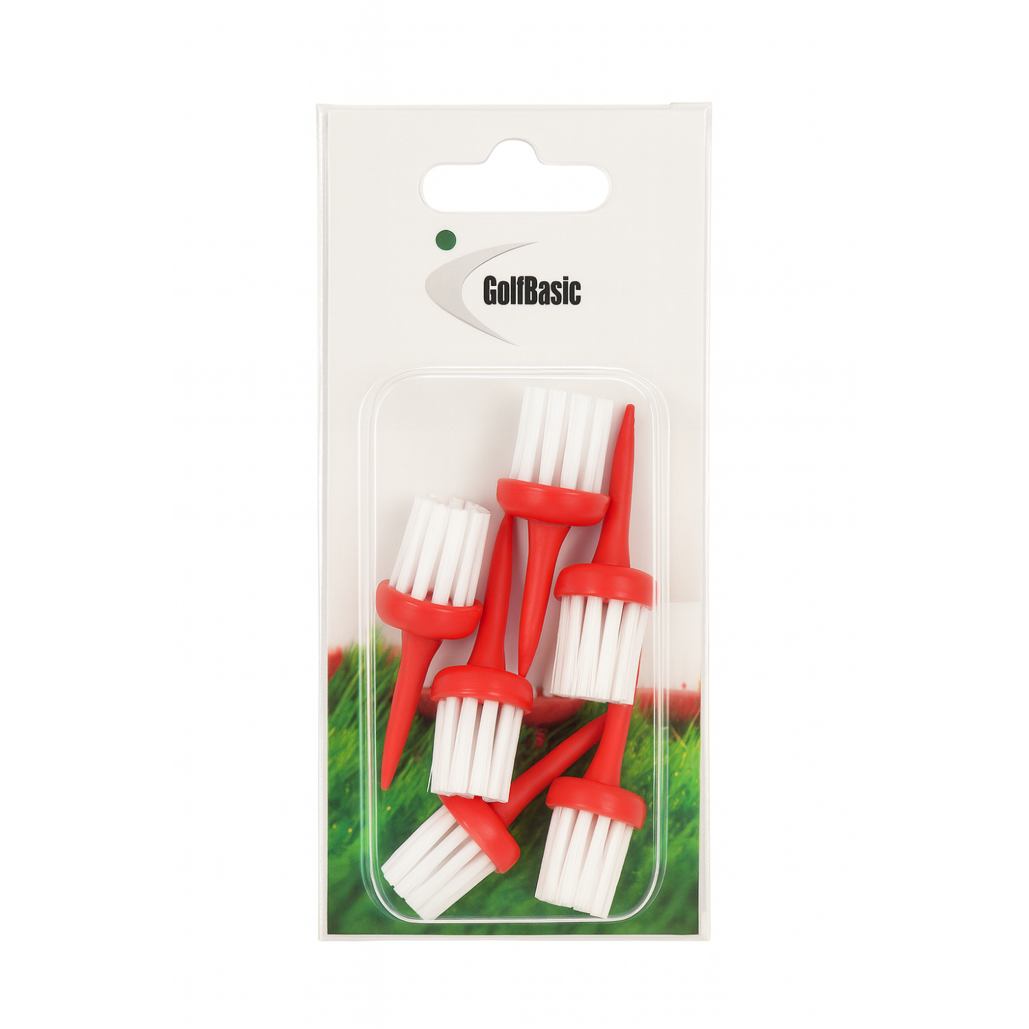 GolfBasic Brush Golf Tees (3 Sizes)
