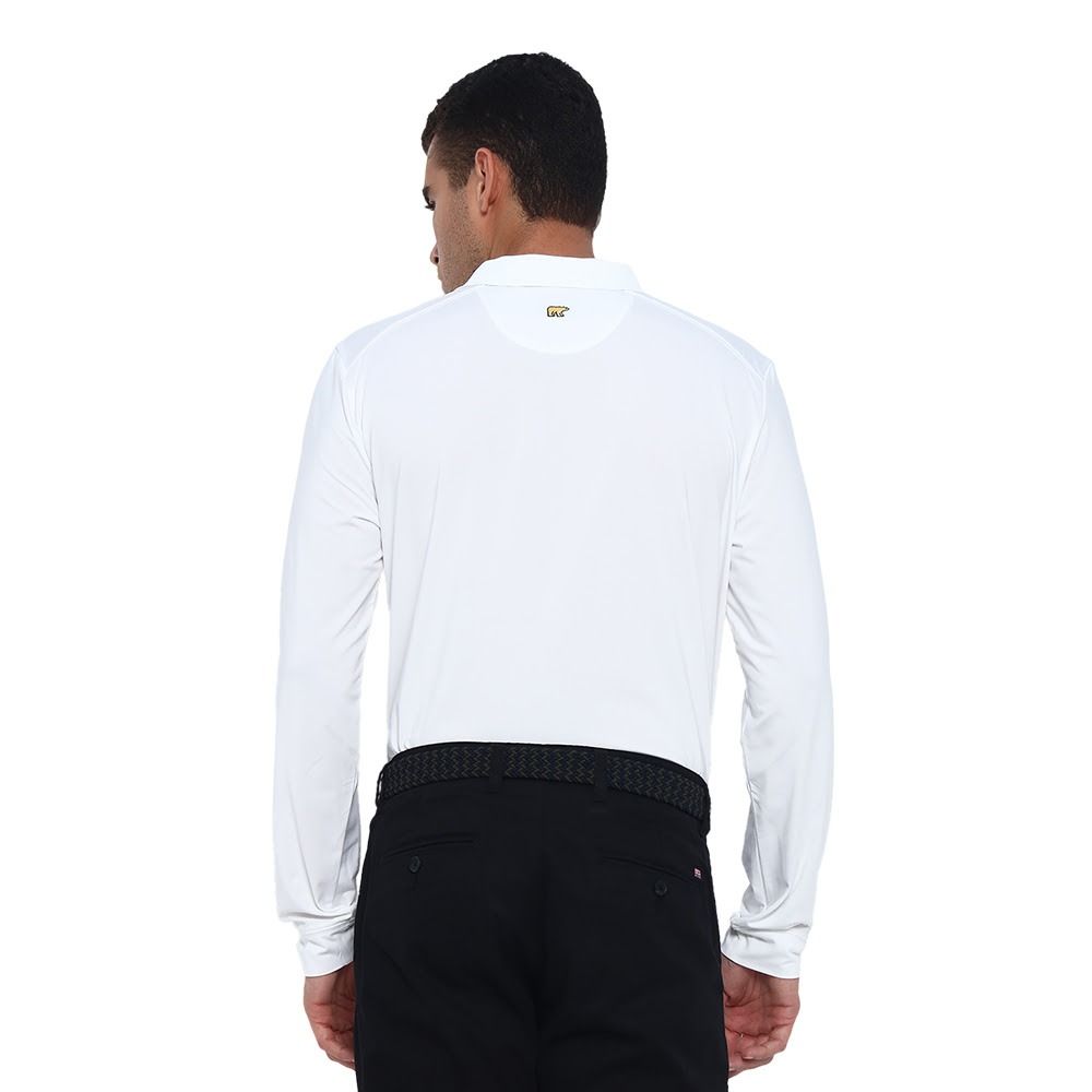 Jack Nicklaus Men’s Euro Detail Performance Long Sleeve Golf T-Shirt