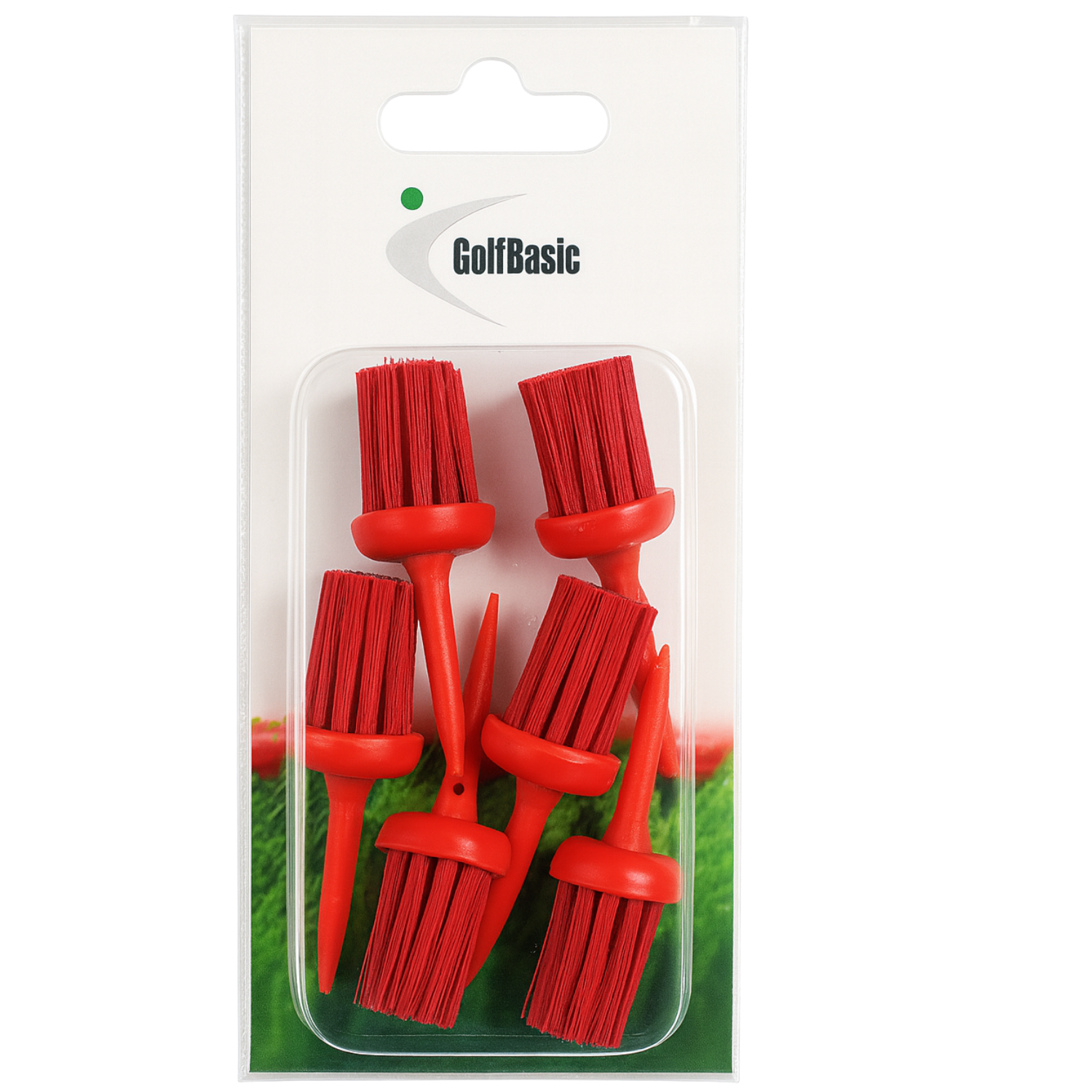 GolfBasic Brush Golf Tees (3 Sizes)