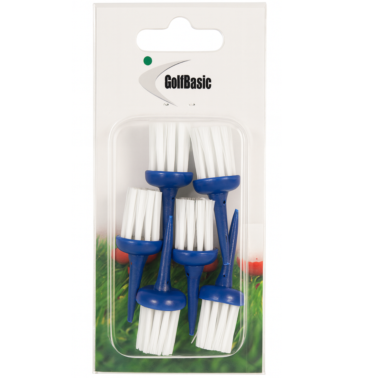 GolfBasic Brush Golf Tees (3 Sizes)