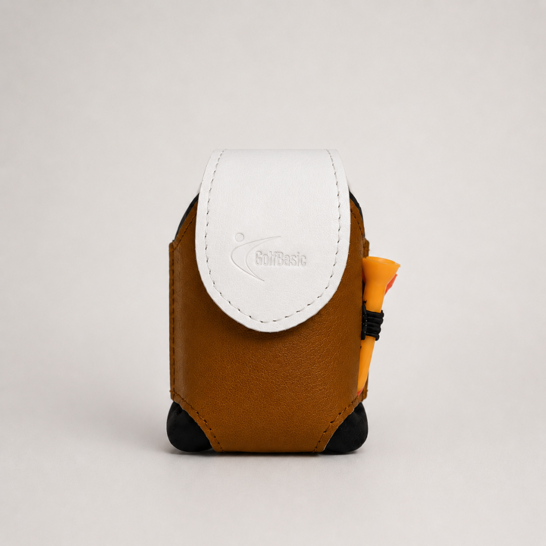 GolfBasic Leather Ball Pouch 2.0