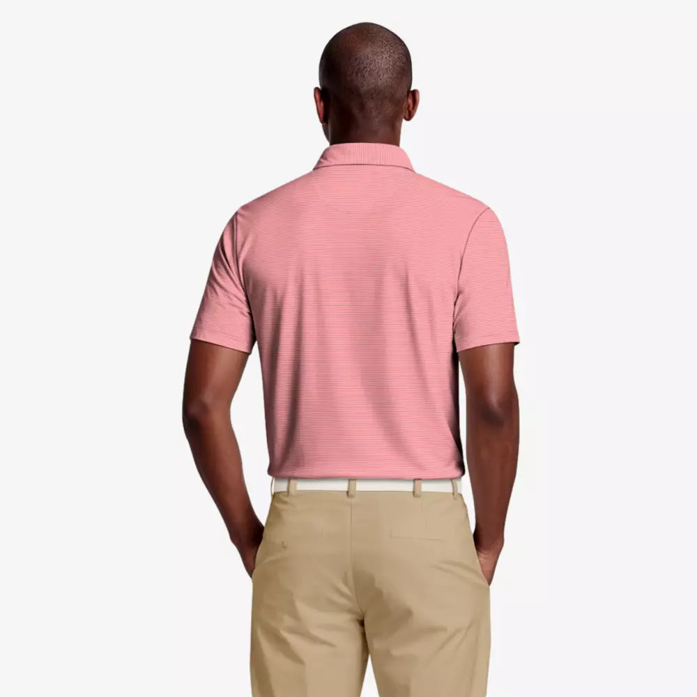 PGA Tour Cooling Stripe Men's Golf Polo T-Shirt