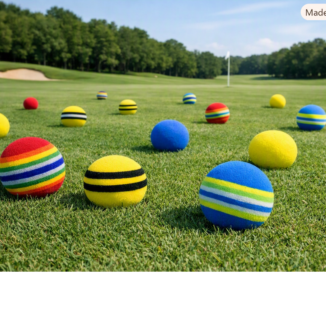 GolfBasic Sponge Practice Golf Balls