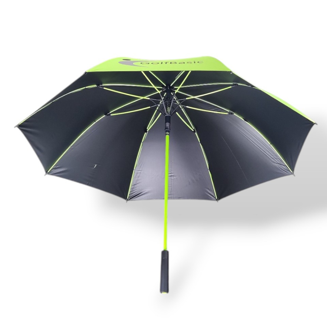 GolfBasic 60'' Lightweight Single Canopy Auto Open Golf Umbrella