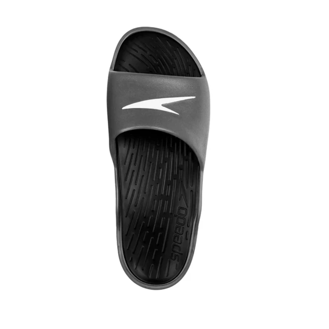 Speedo Men's Dual Color Slides - Black & Oxid Grey