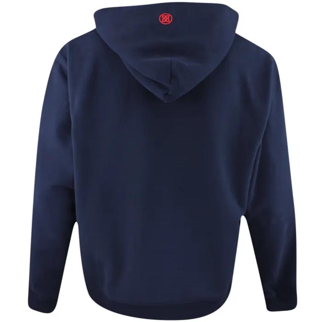 G/FORE Coordinates Oversized French Terry Golf Unisex Hoodie - Twilight