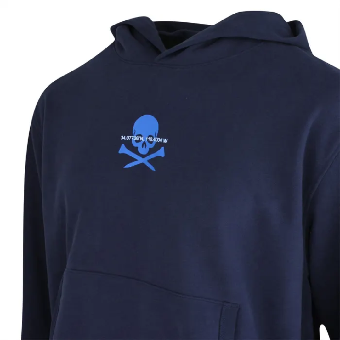 G/FORE Coordinates Oversized French Terry Golf Unisex Hoodie - Twilight