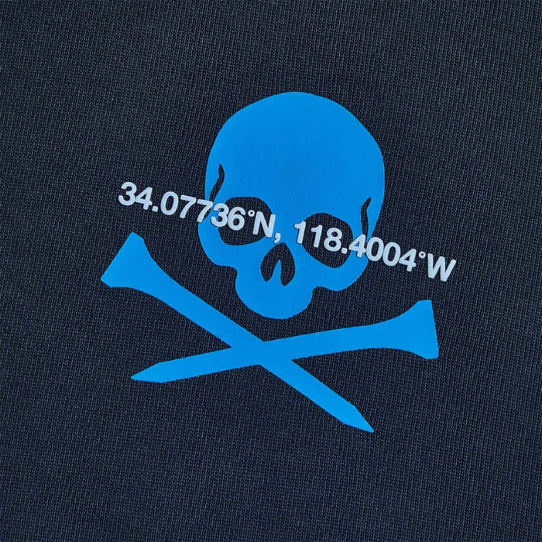 G/FORE Coordinates Oversized French Terry Golf Unisex Hoodie - Twilight