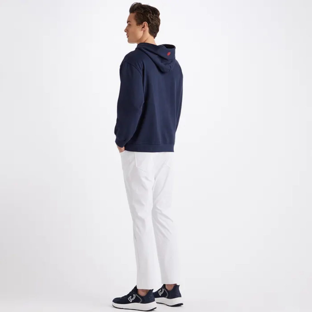 G/FORE Coordinates Oversized French Terry Golf Unisex Hoodie - Twilight