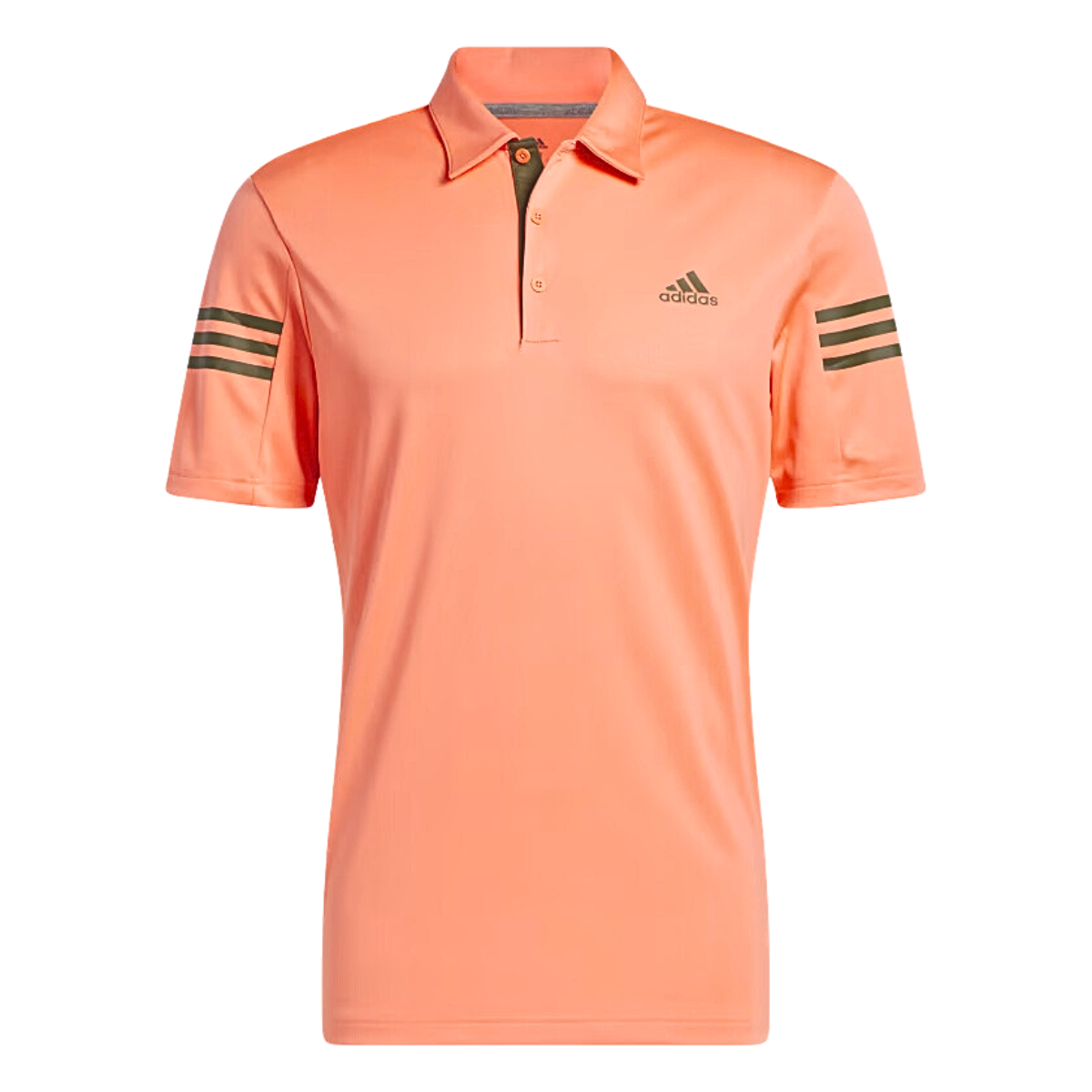 Adidas Men's 3 Stripes Golf Polo T-Shirt (US Size)