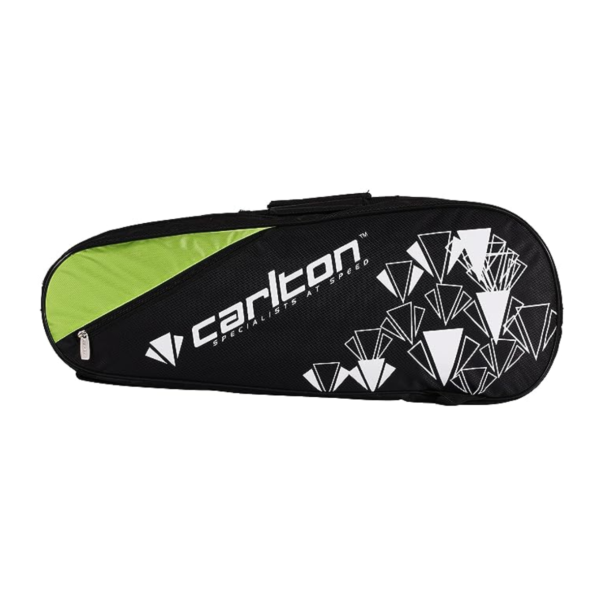 Carlton Vapour Trial 2 Compartment Badminton Kit Bag (Black/Green)