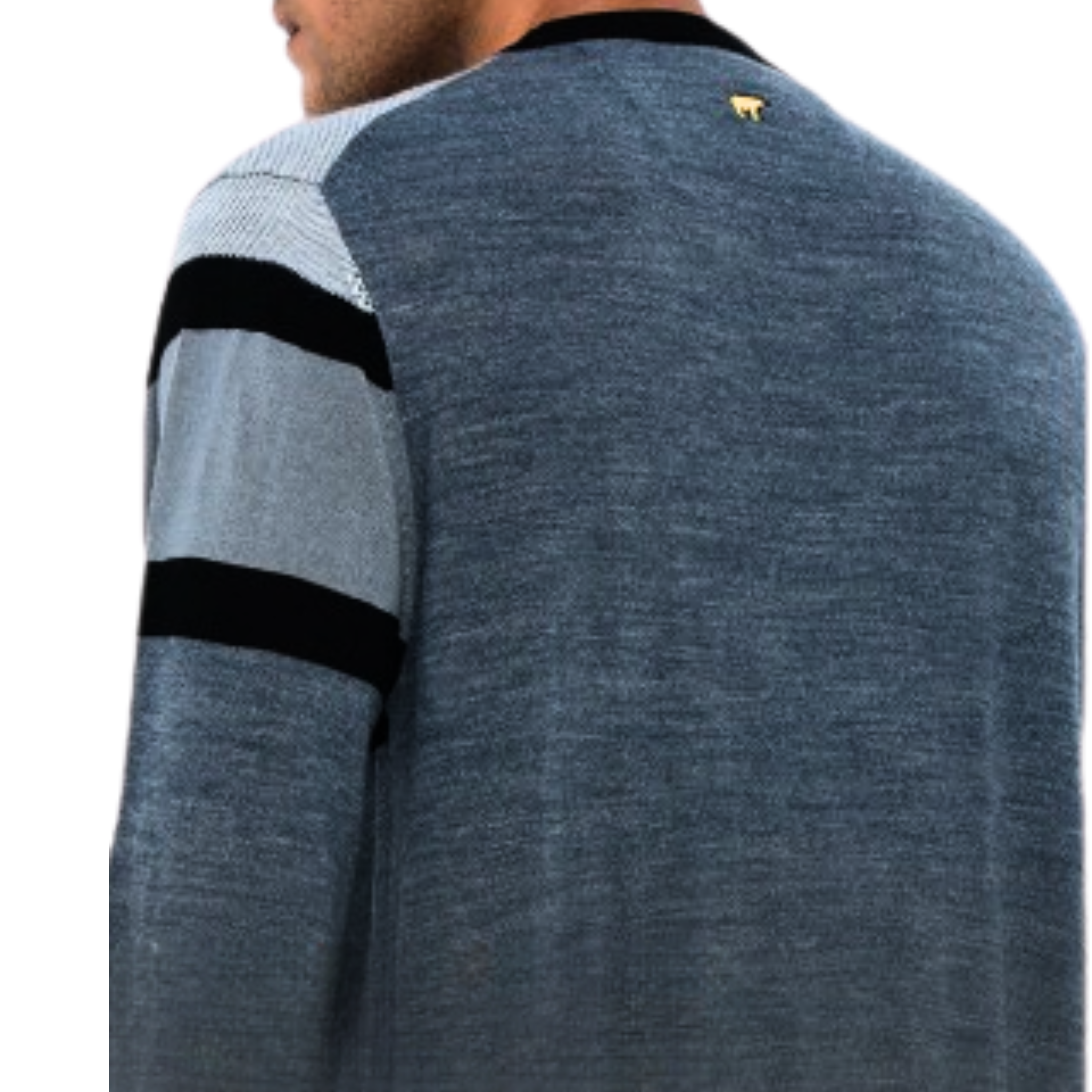 Jack Nicklaus Men’s Birdseye Stripe Merino Blend Sweater