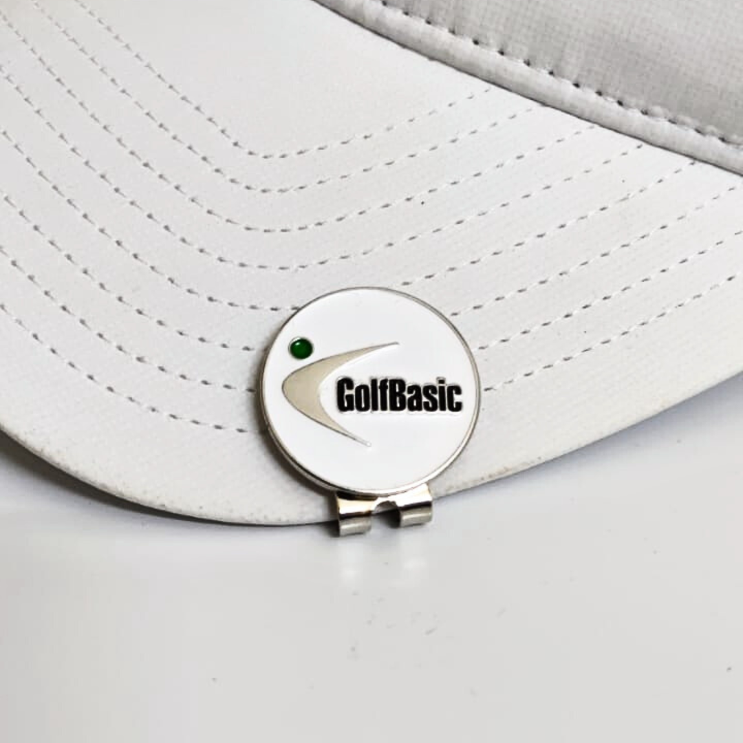 Golfbasic logo Magnetic Marker & Hat Clip