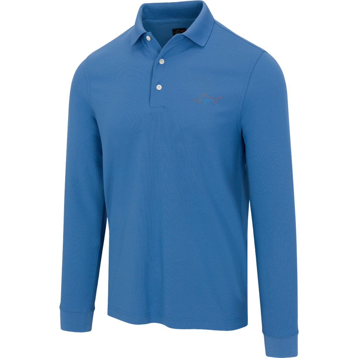 Greg Norman Long Sleeve Polo T-Shirt (US Size)