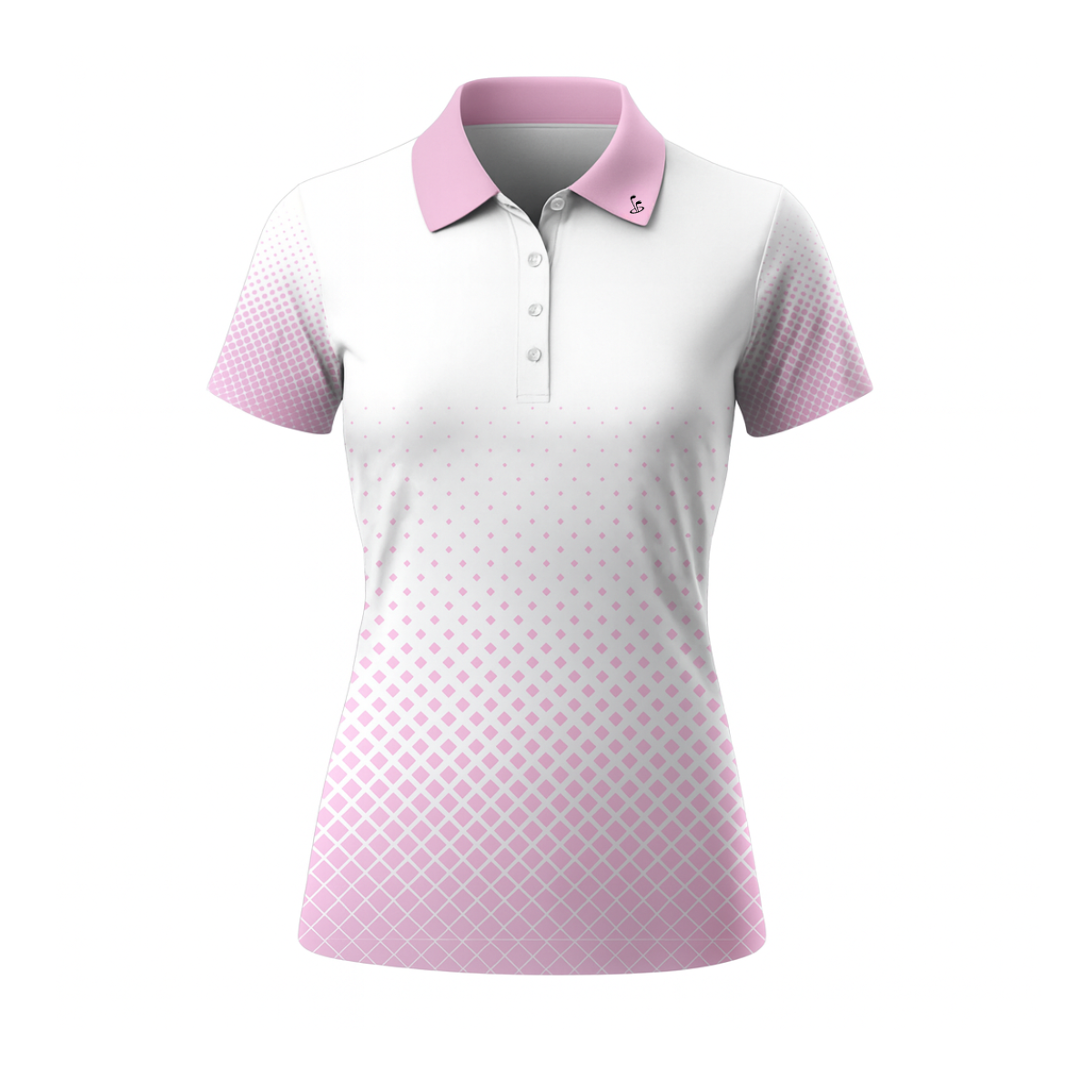 Firstcut Women's Chequer Golf Polo T-Shirt (Indian Size)