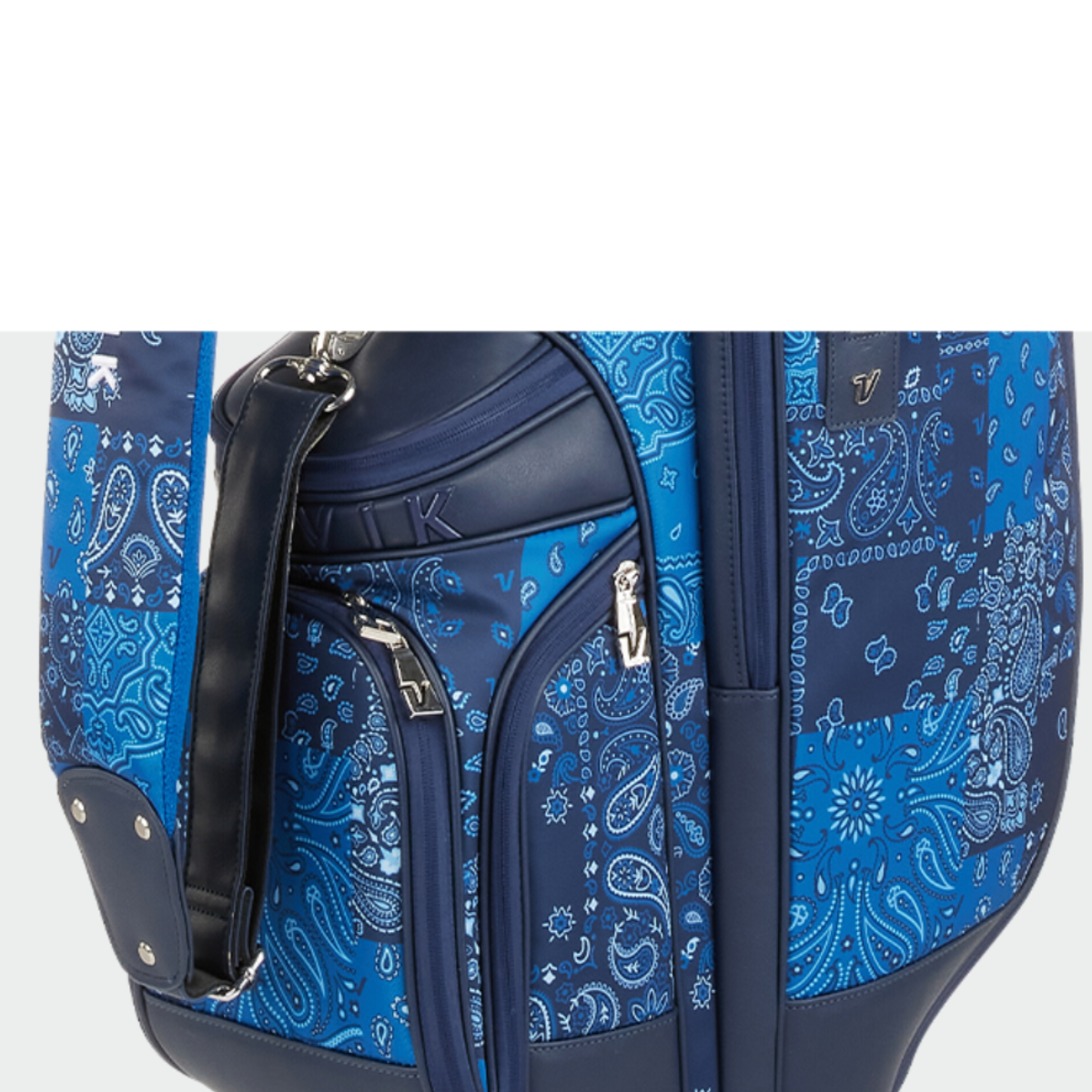 Volvik Prime Paisley Wheeled Caddie Bag