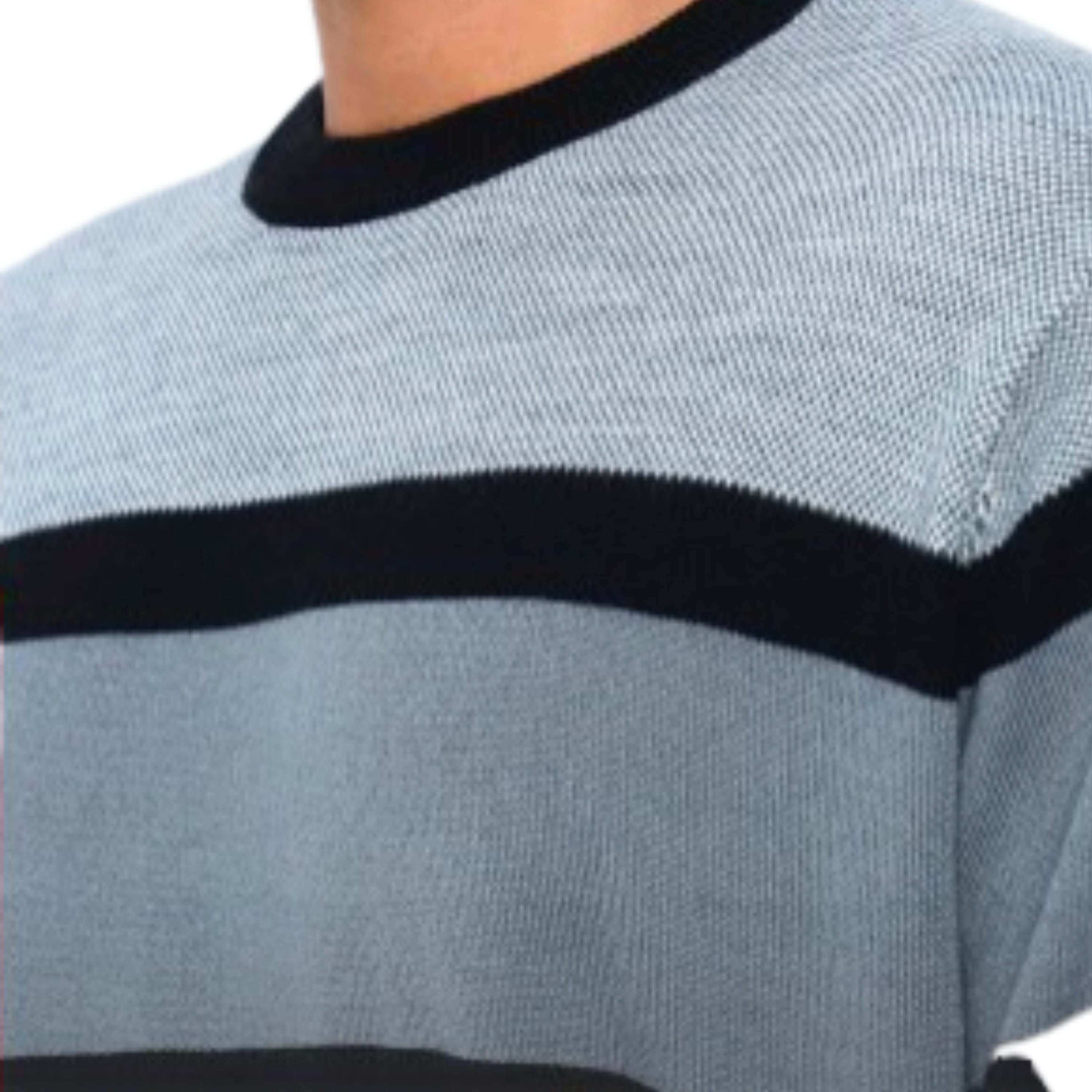 Jack Nicklaus Men’s Birdseye Stripe Merino Blend Sweater