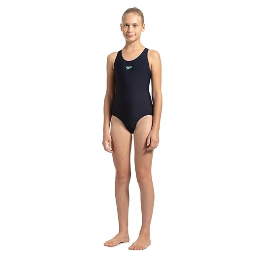 Speedo Girl's Endurance Lycra Racerback Swimwear