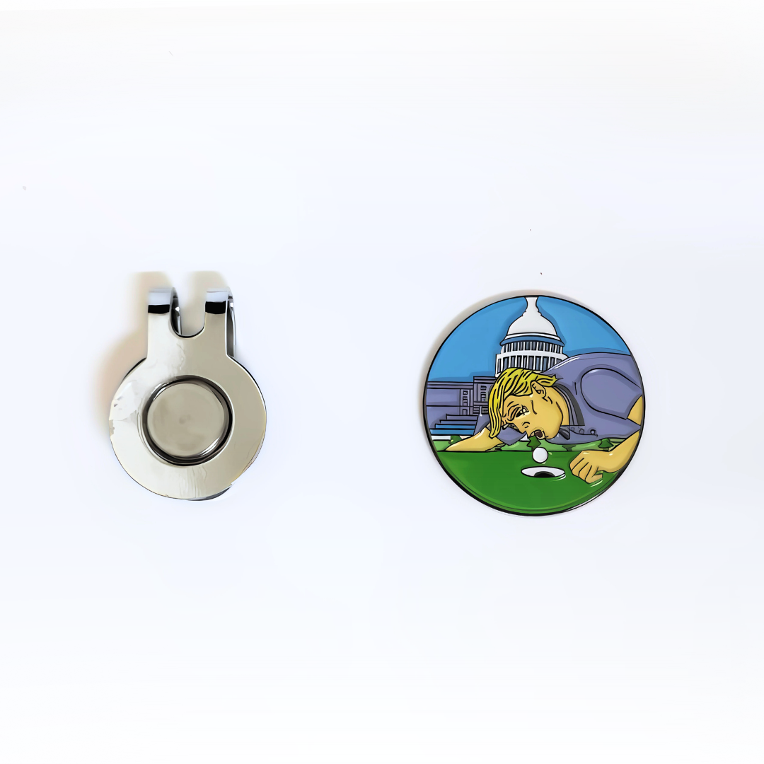 GolfBasic Almost In Ball Marker & Magnetic Cap Clip