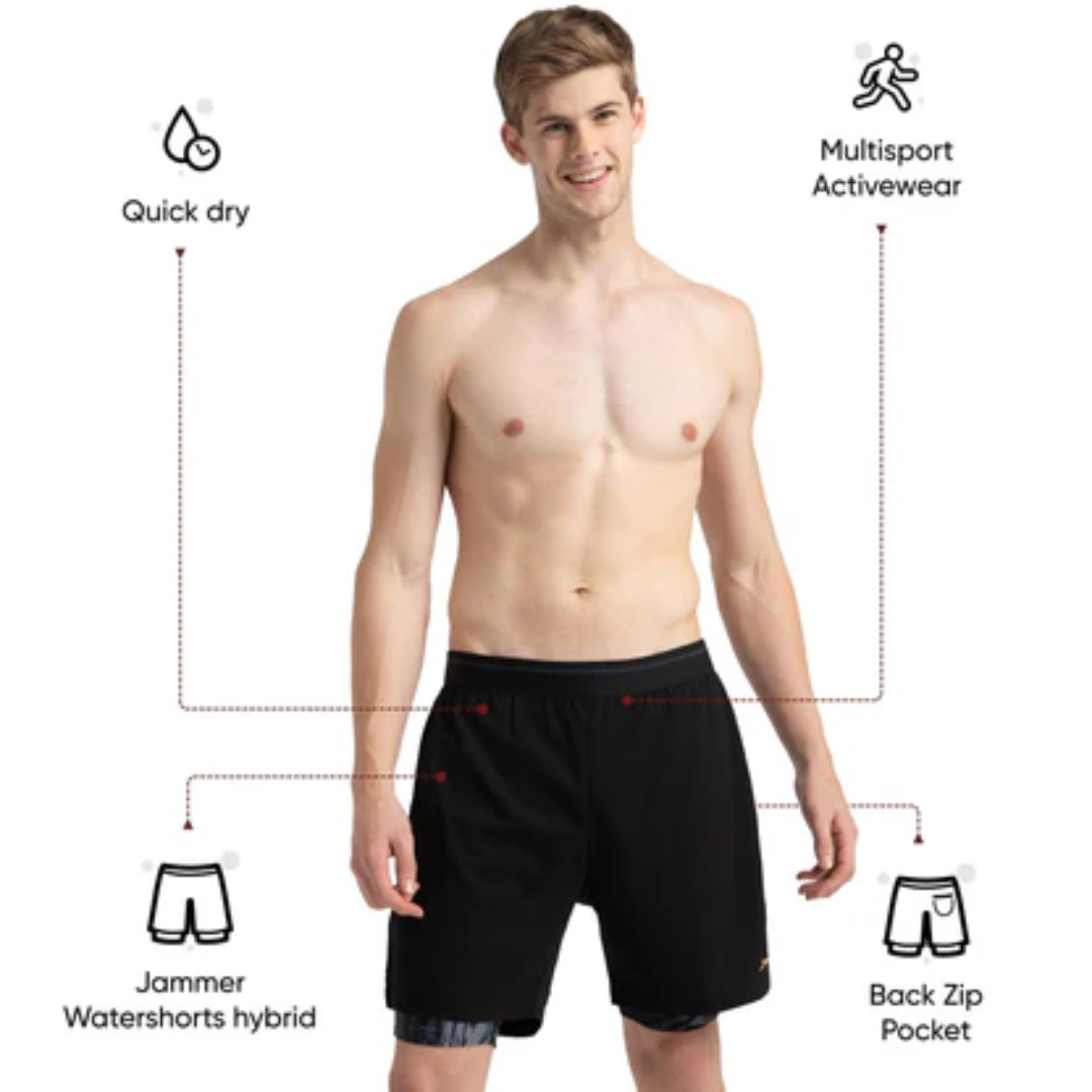 Men's Express Lite Multi Sport Watershorts With Built In Jammer