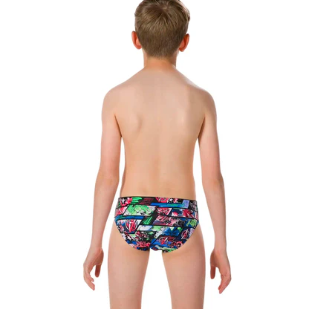 Boy's Endurance 10 Marvel Avengers Print Brief