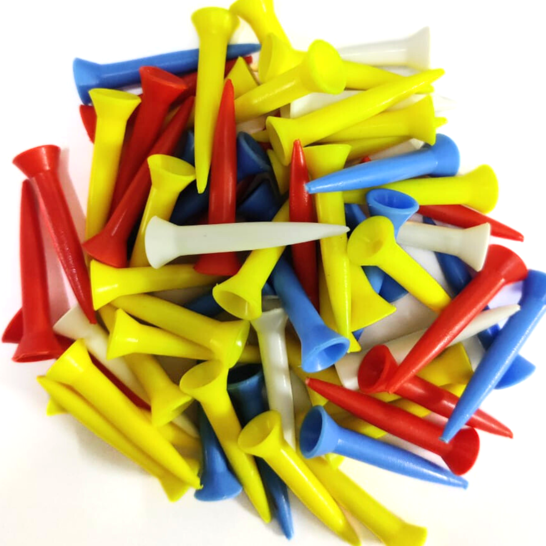 Penguin Premium Plastic Golf Tees (Pack of 100 pcs)