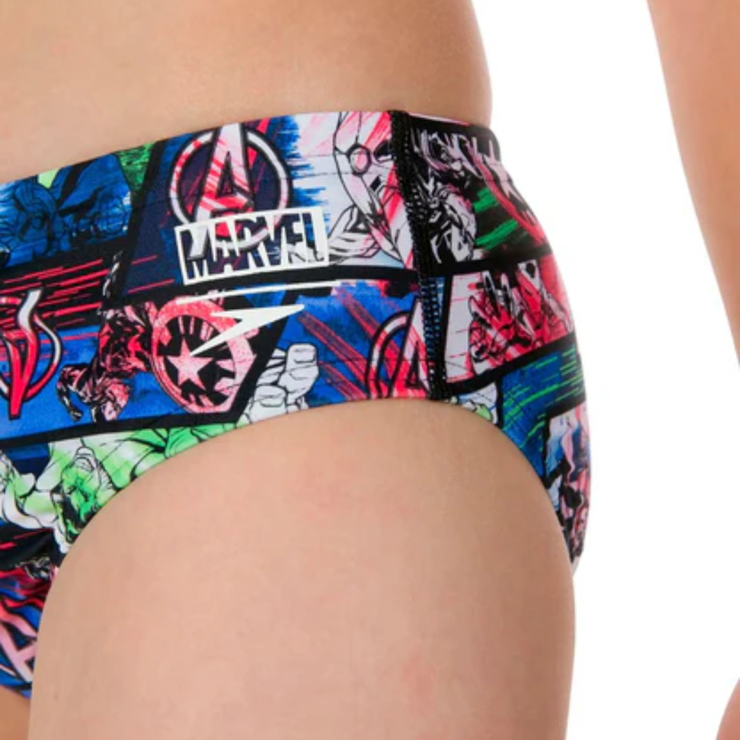 Boy's Endurance 10 Marvel Avengers Print Brief