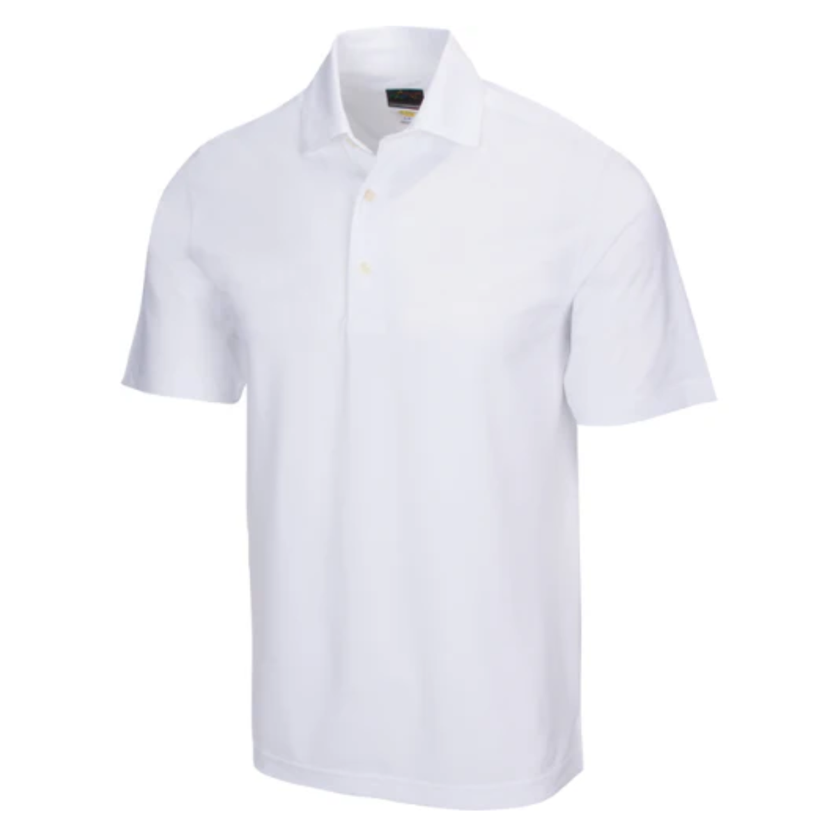 Greg Norman Mens Performance Solid Polo T-Shirt
