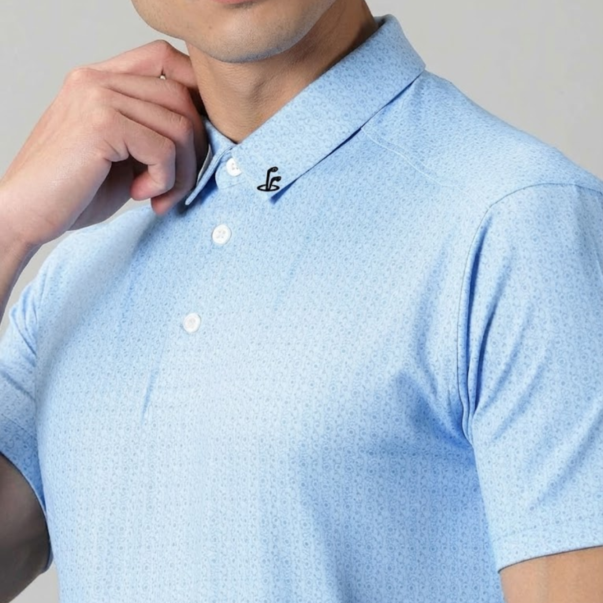 Firstcut Men's Skyvine Golf Polo T-Shirt (Indian Size)