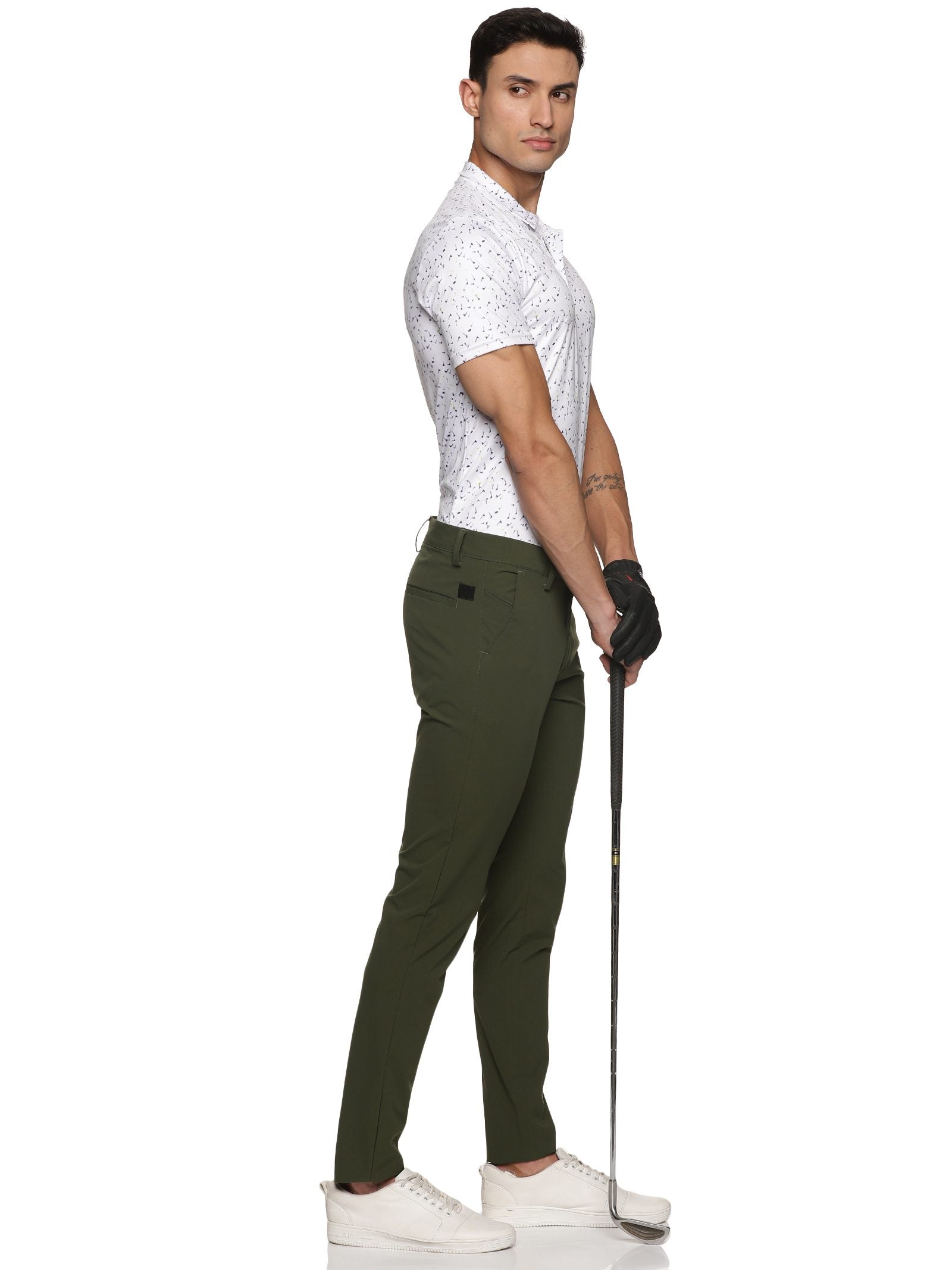 Styzen Men’s Active Golf Trousers (Flexi-Waist)