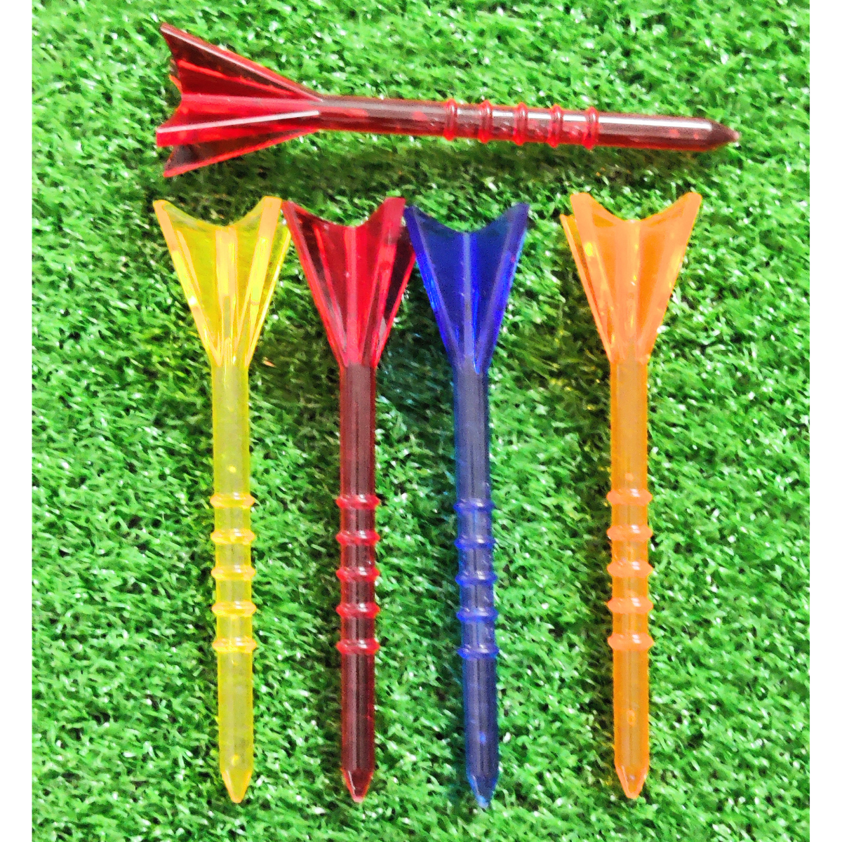 GolfBasic Transparent 80mm Golf Tees