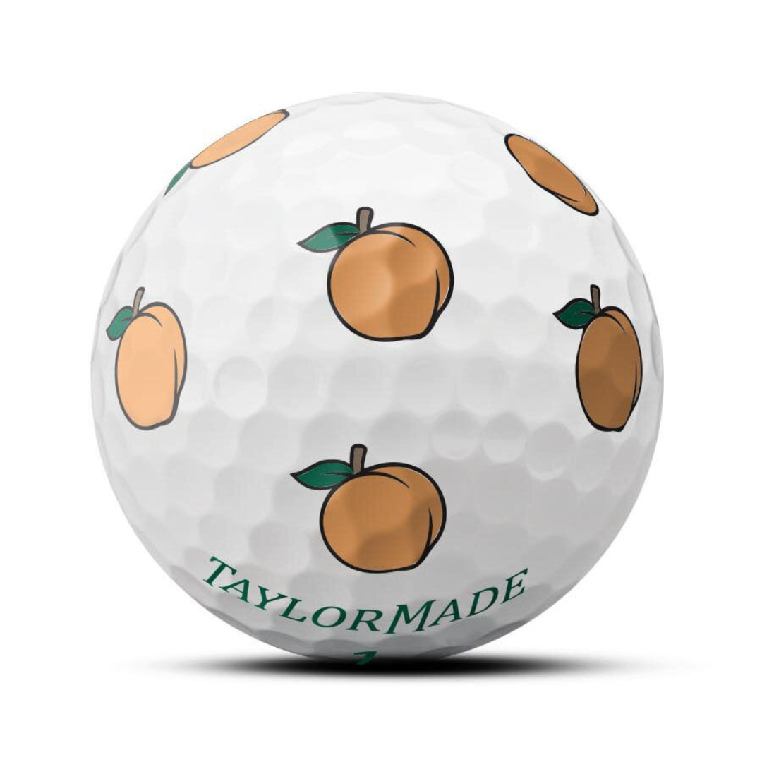 TaylorMade TP5x Pix Season Opener Golf Ball (Peach)