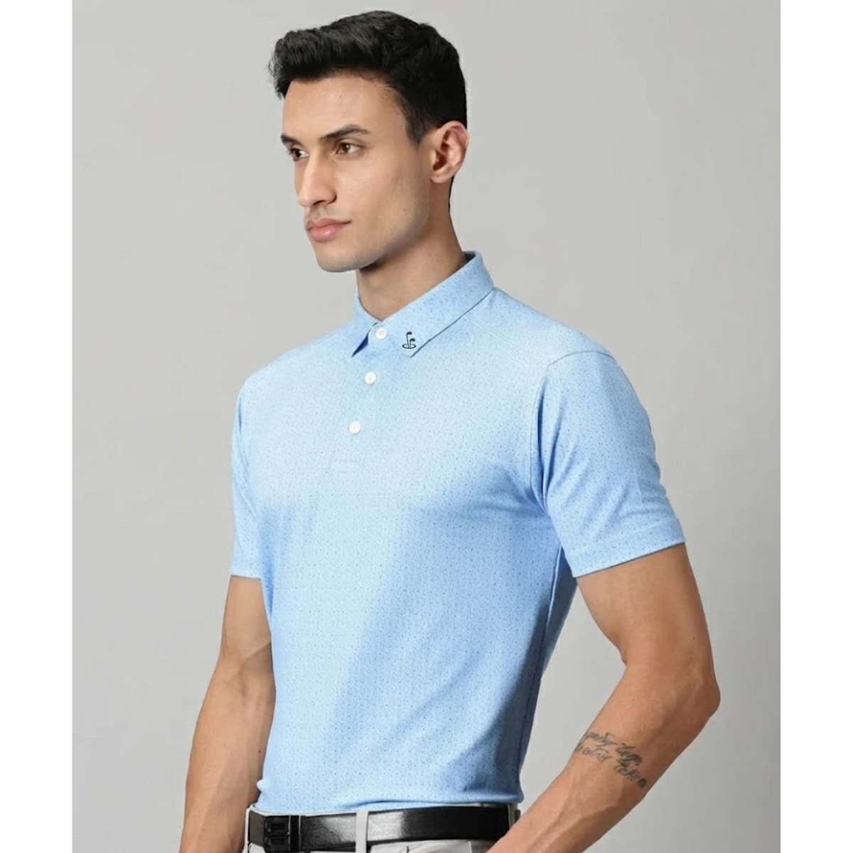 Firstcut Men's Skyvine Golf Polo T-Shirt (Indian Size)