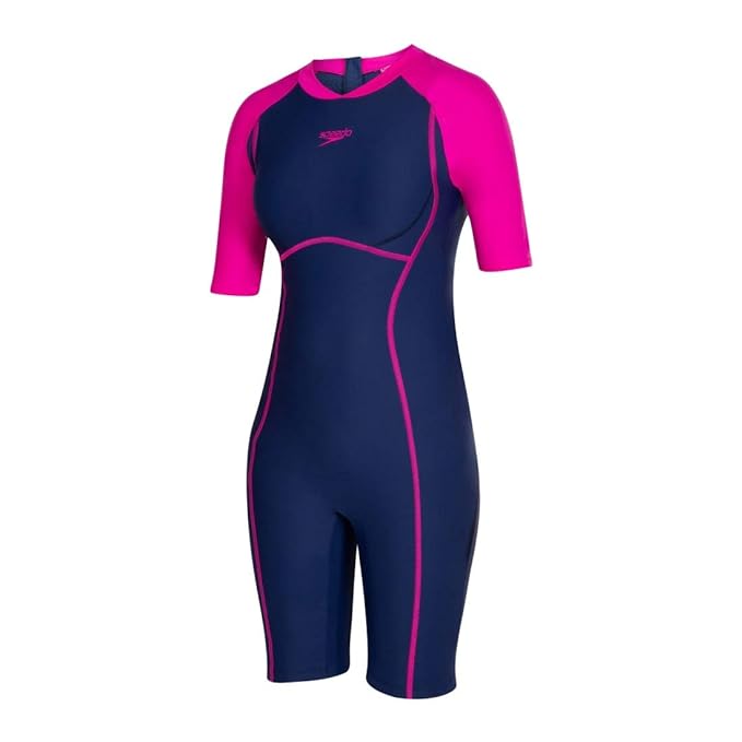 Speedo Women's Endurance Essential Splice Kneesuit Swimwear 