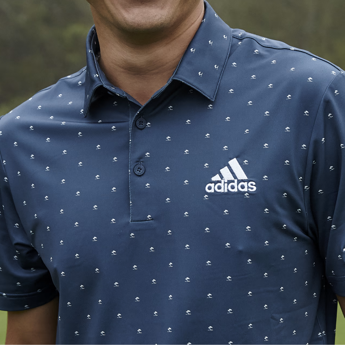 Adidas Men's Ultimate 365 Printed Polo T-Shirt (US Size)