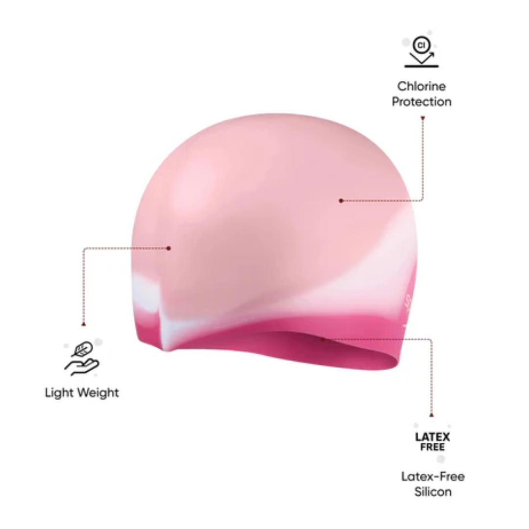 Speedo Junior-Unisex Multi Colour Silicone Cap