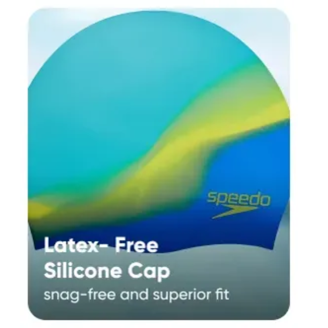 Speedo Junior-Unisex Multi Colour Silicone Cap