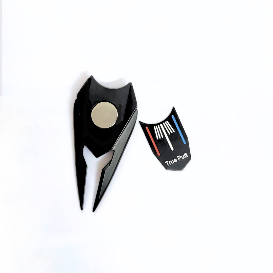 TruePutt 3-in-1 Divot Tool with Removable Ball Marker