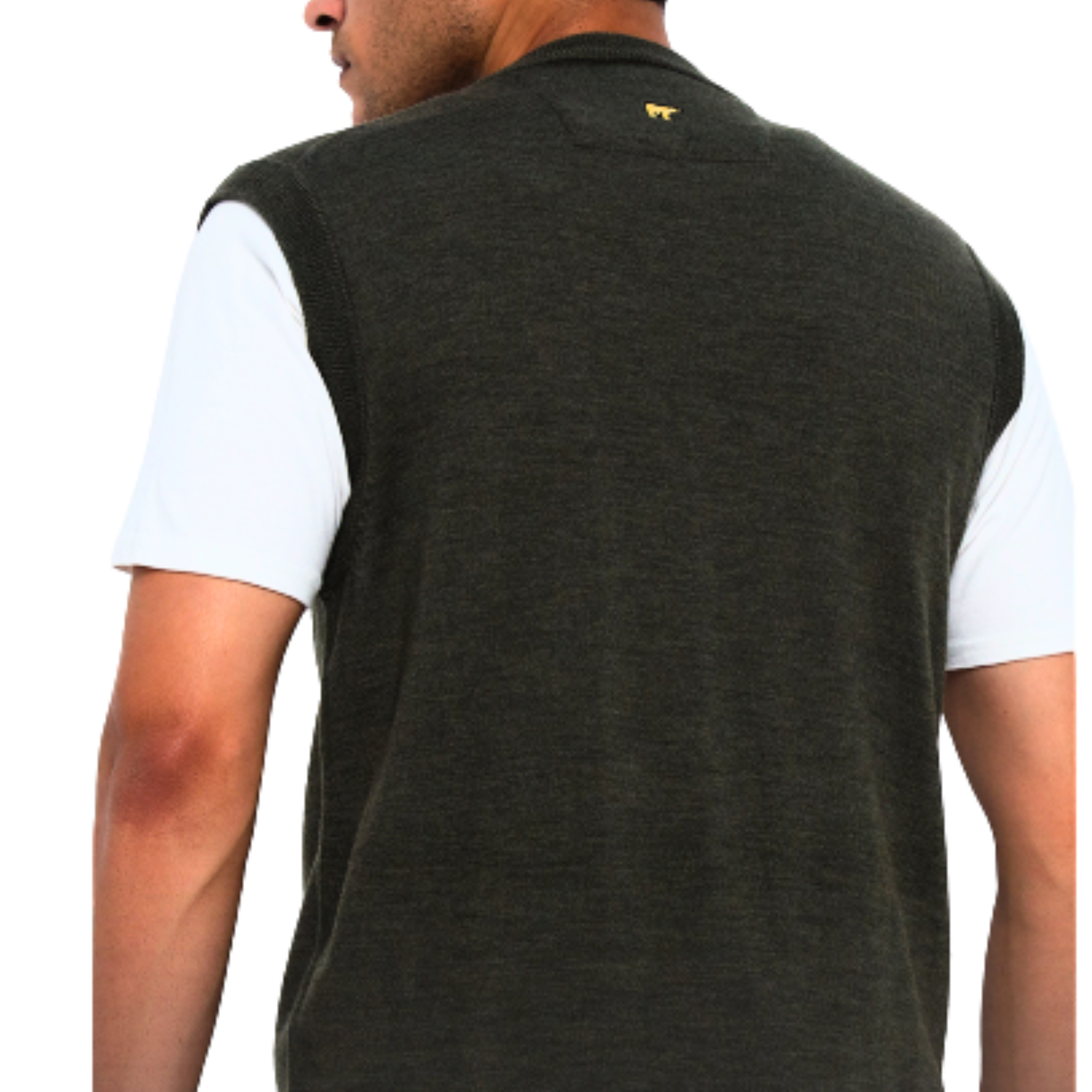 Jack Nicklaus Men’s Classic V-Neck Merino Wool Heather Sweater Vest
