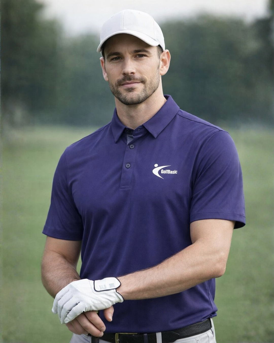 GolfBasic Elite Prime Men's Polo T-shirt